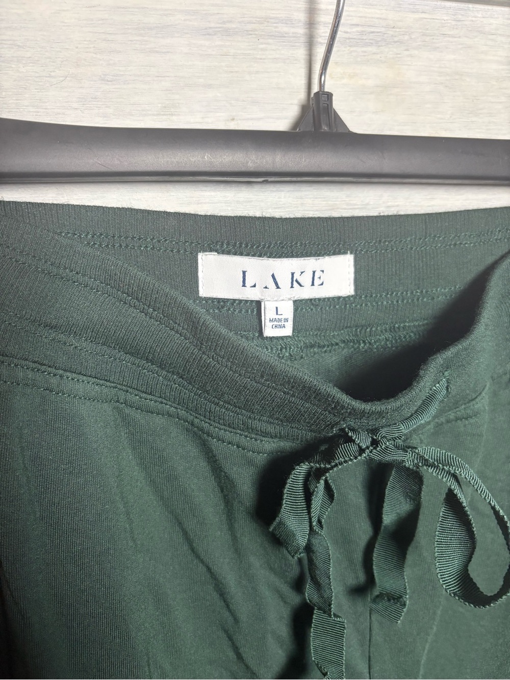 Lake Modal Relax Pants Conifer Green Lounge Cozy Buttery Soft Wide Leg - Picture 8 of 10